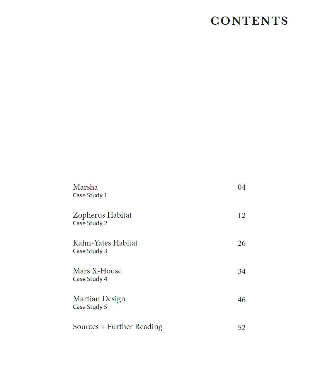 Mars Research Booklet