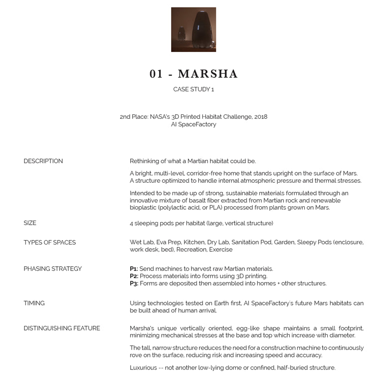 Mars Research Booklet