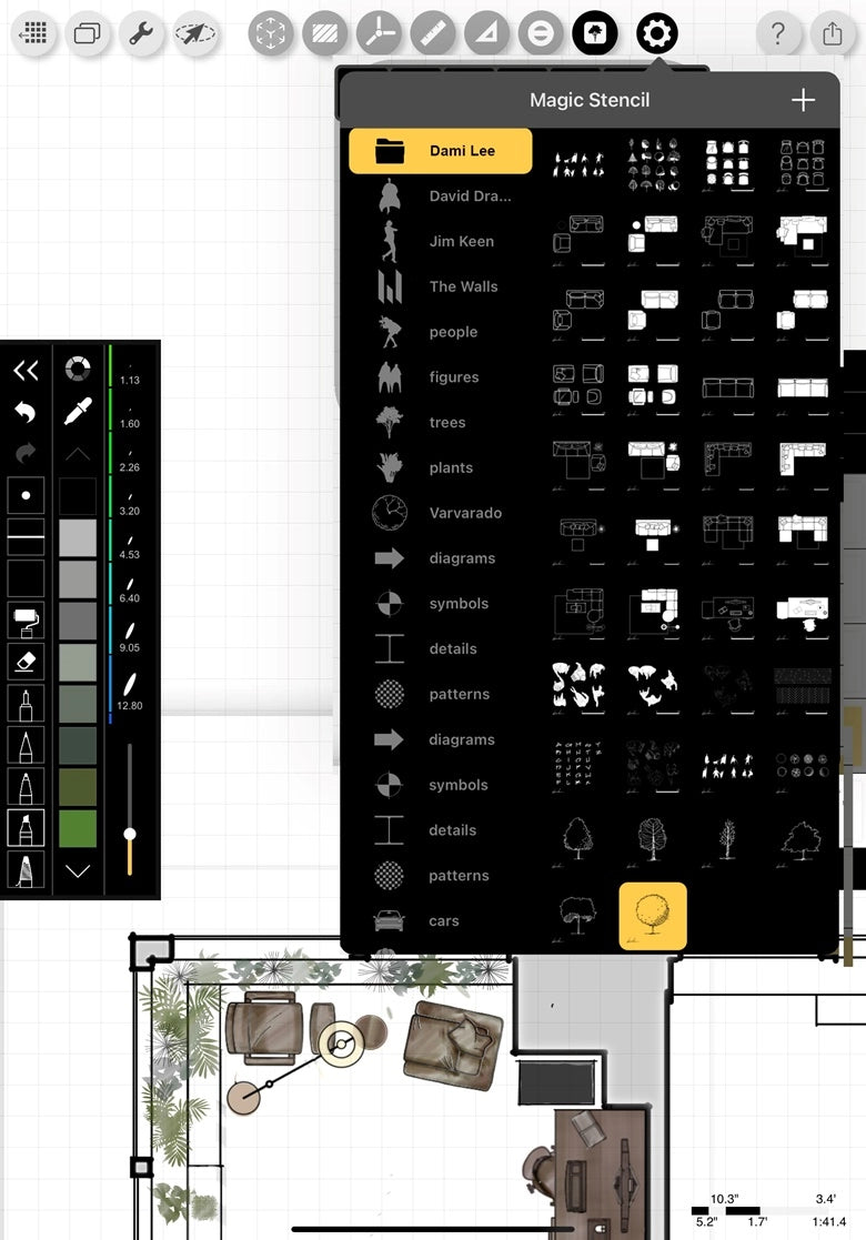 Morpholio Trace Stencil Set