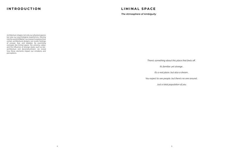 Liminal Space Research Booklet