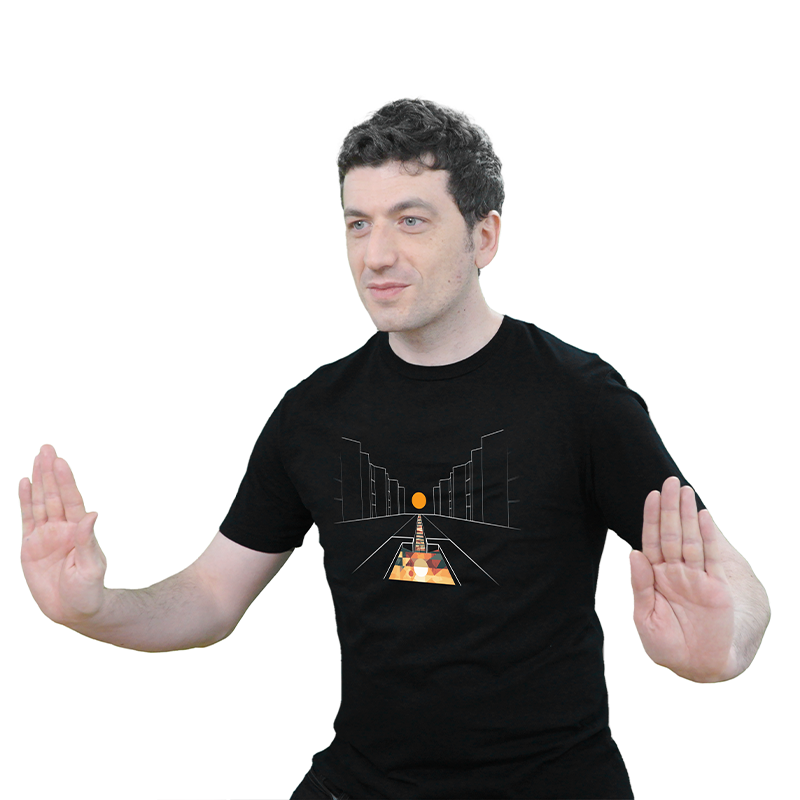 T-Shirt - Salk - Black