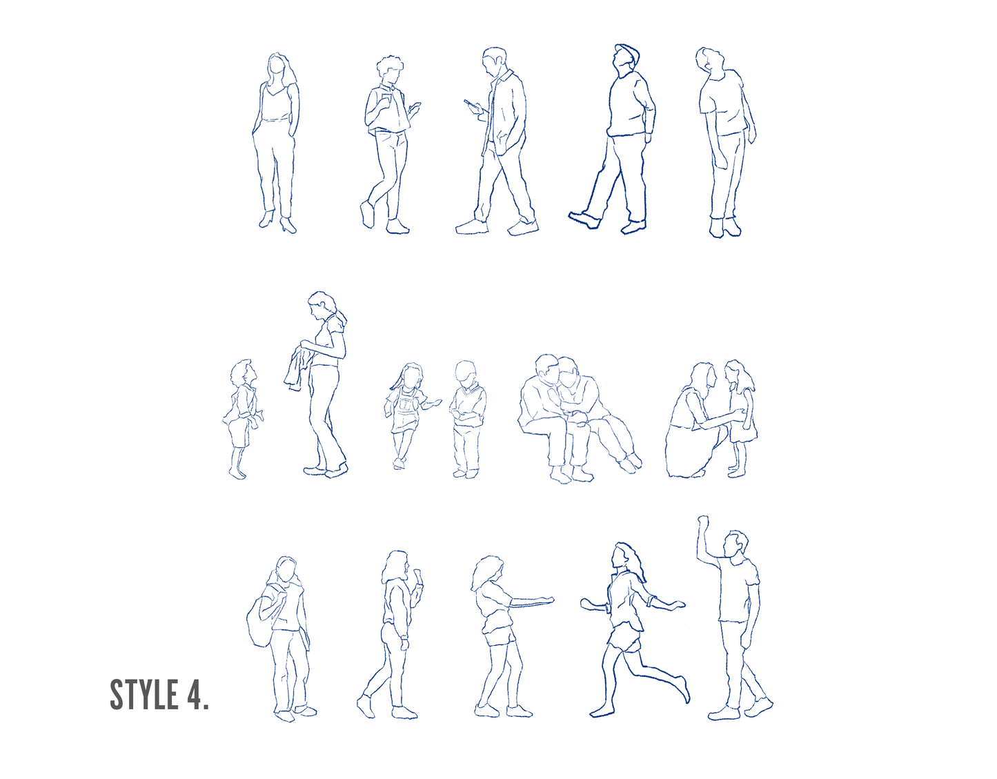 Procreate Watercolour People Set