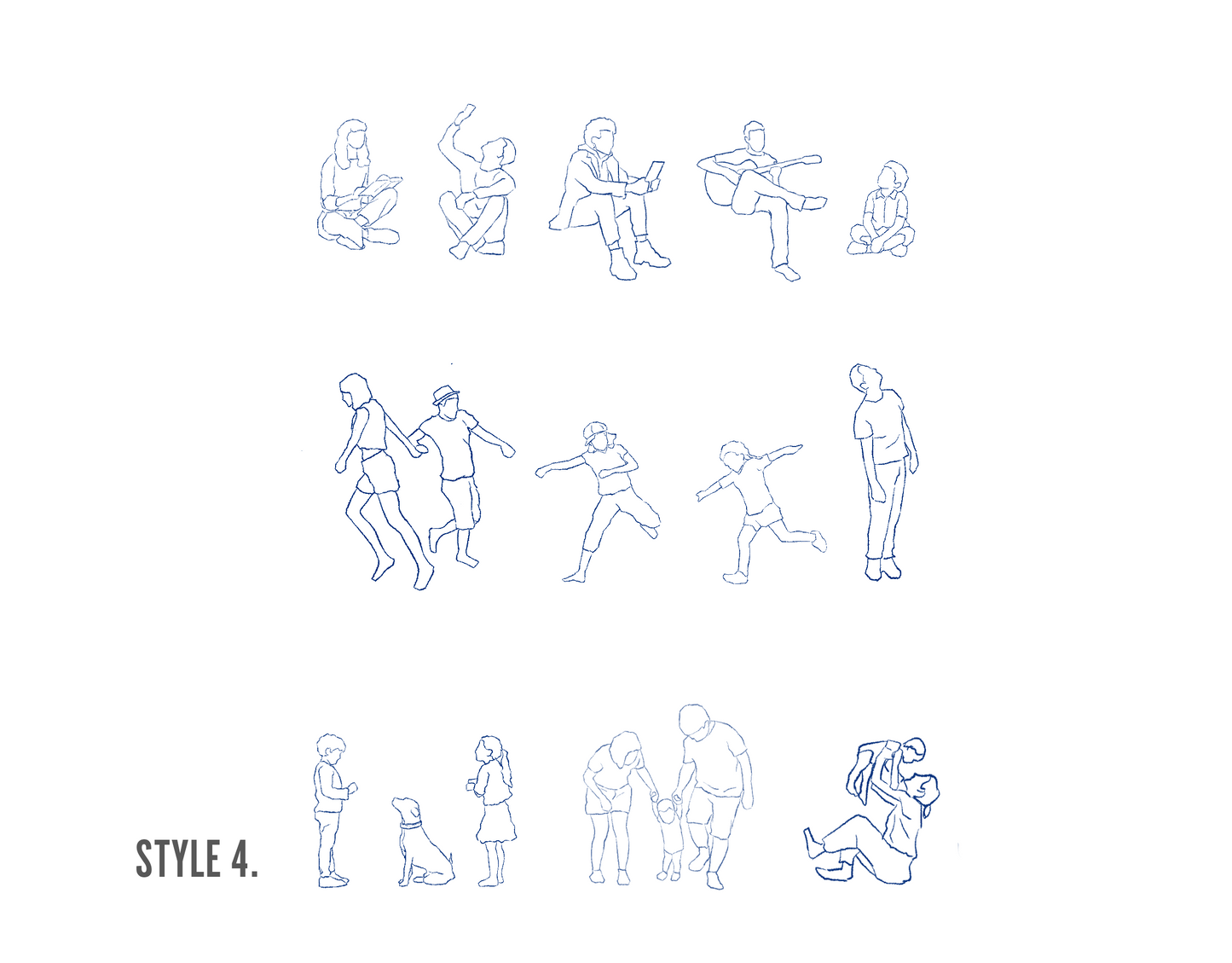 Procreate Watercolour People Set