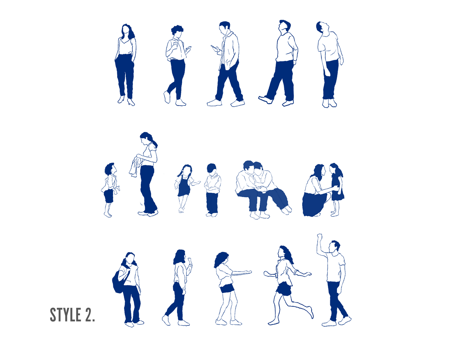 Procreate Watercolour People Set