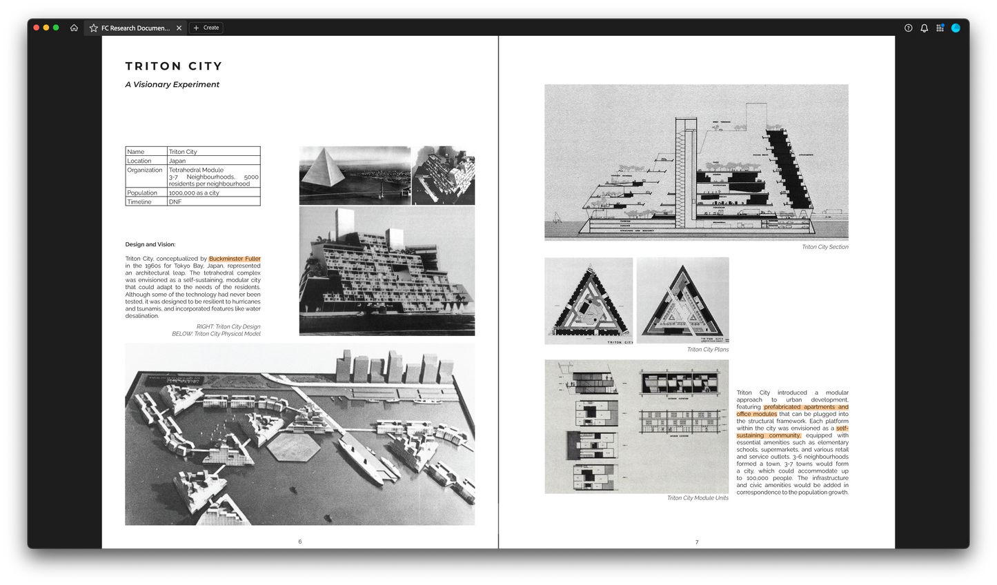 Floating Cities Research Booklet