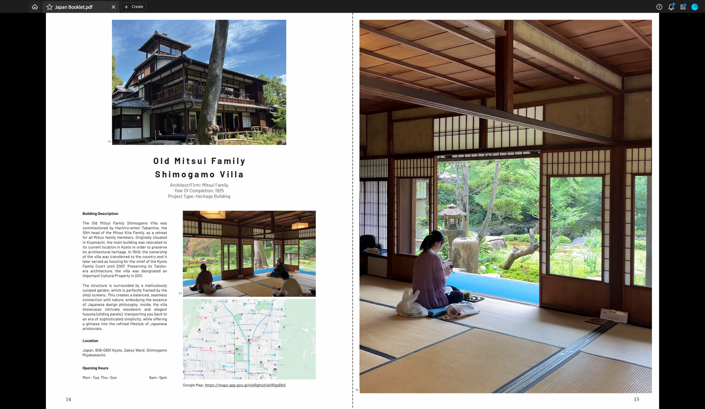 Japan | Architectural Destinations 15-Day Travel Itinerary