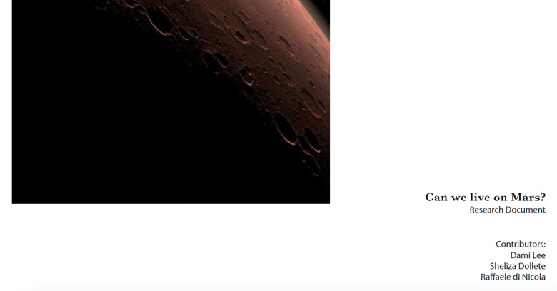 Mars Research Booklet