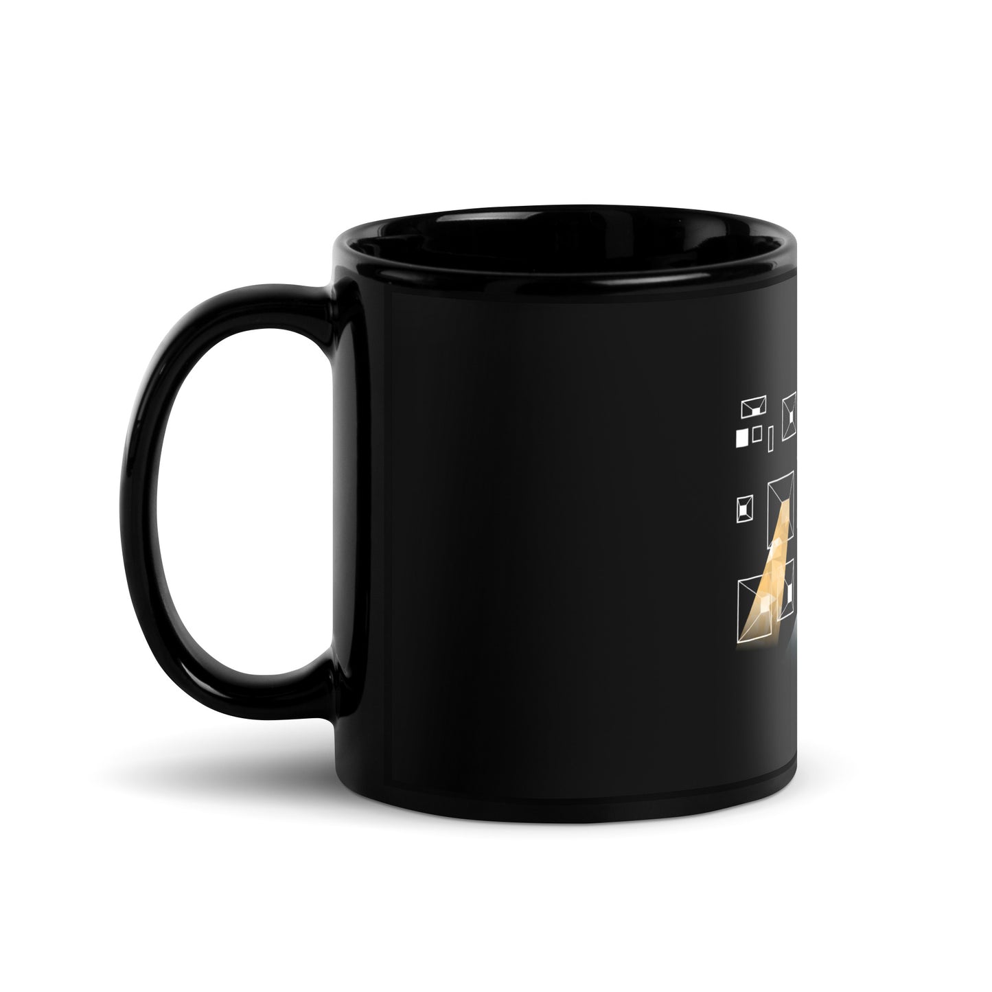 Mug - Corbusier - Black Glossy