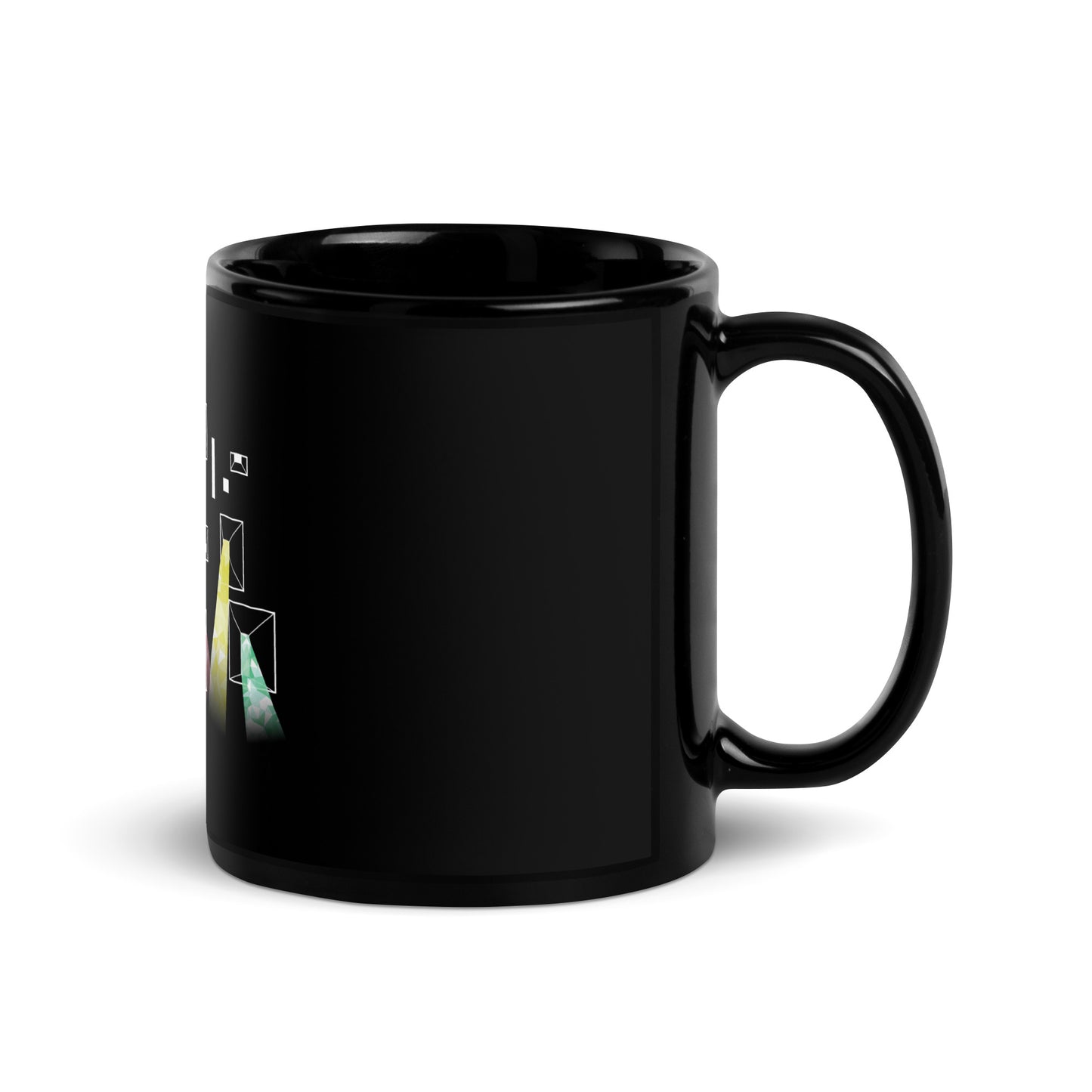 Mug - Corbusier - Black Glossy