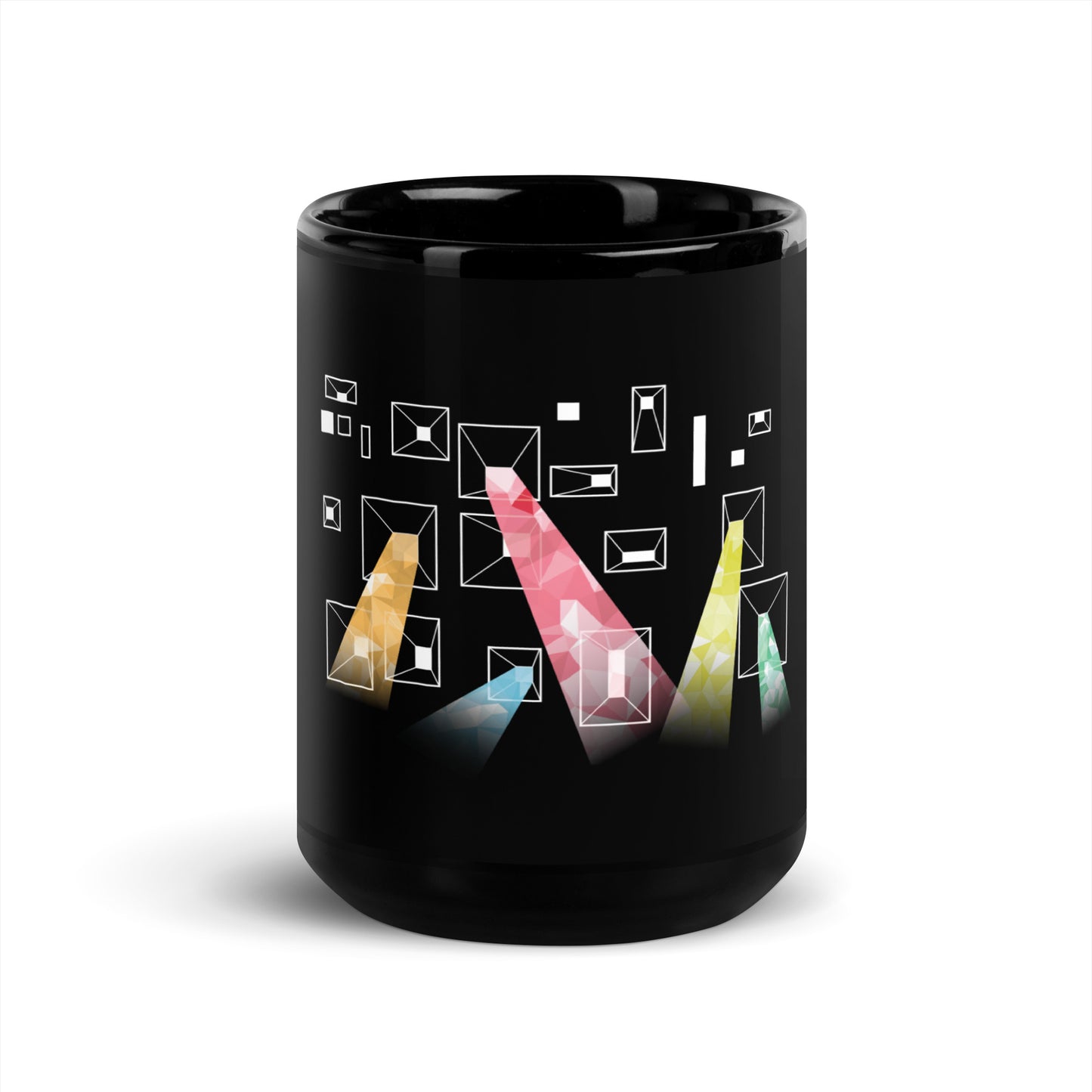 Mug - Corbusier - Black Glossy