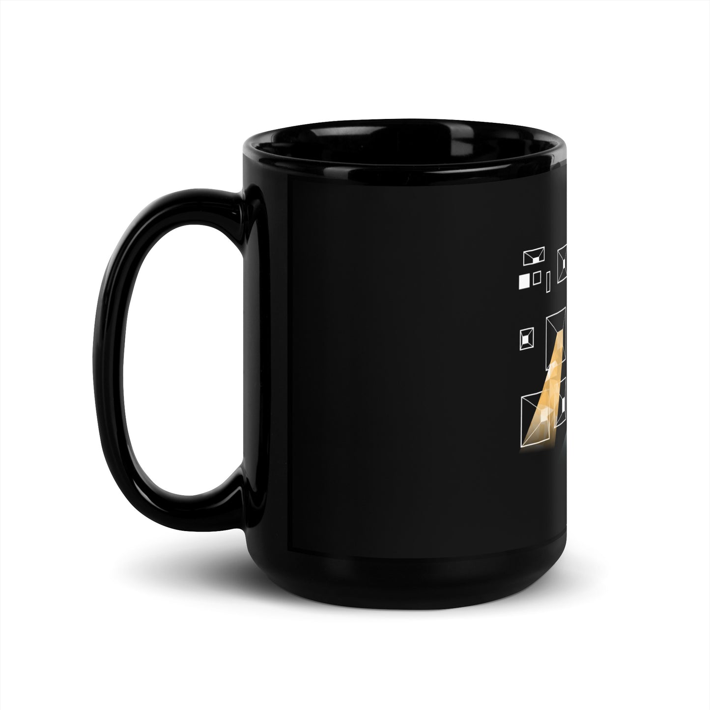Mug - Corbusier - Black Glossy