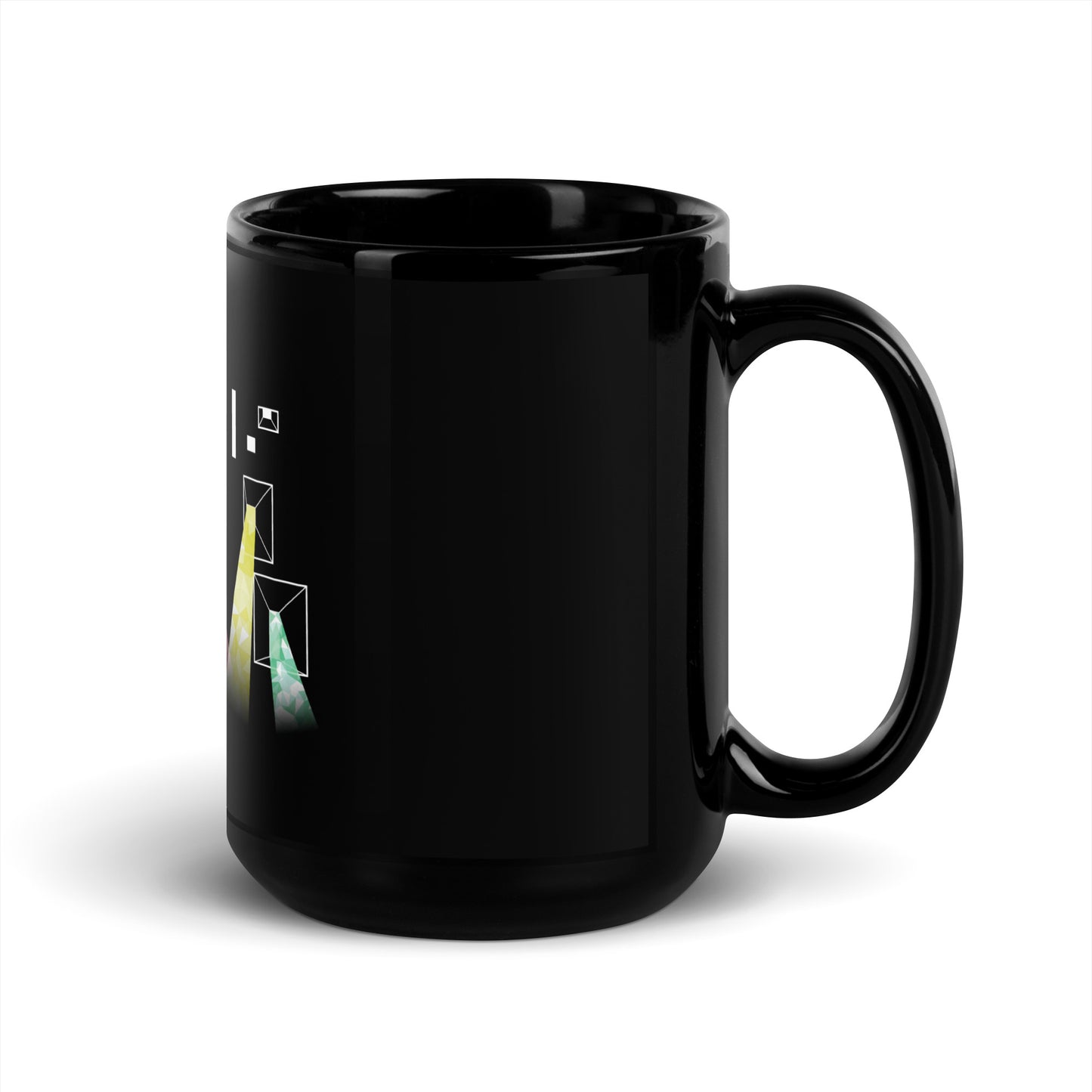 Mug - Corbusier - Black Glossy