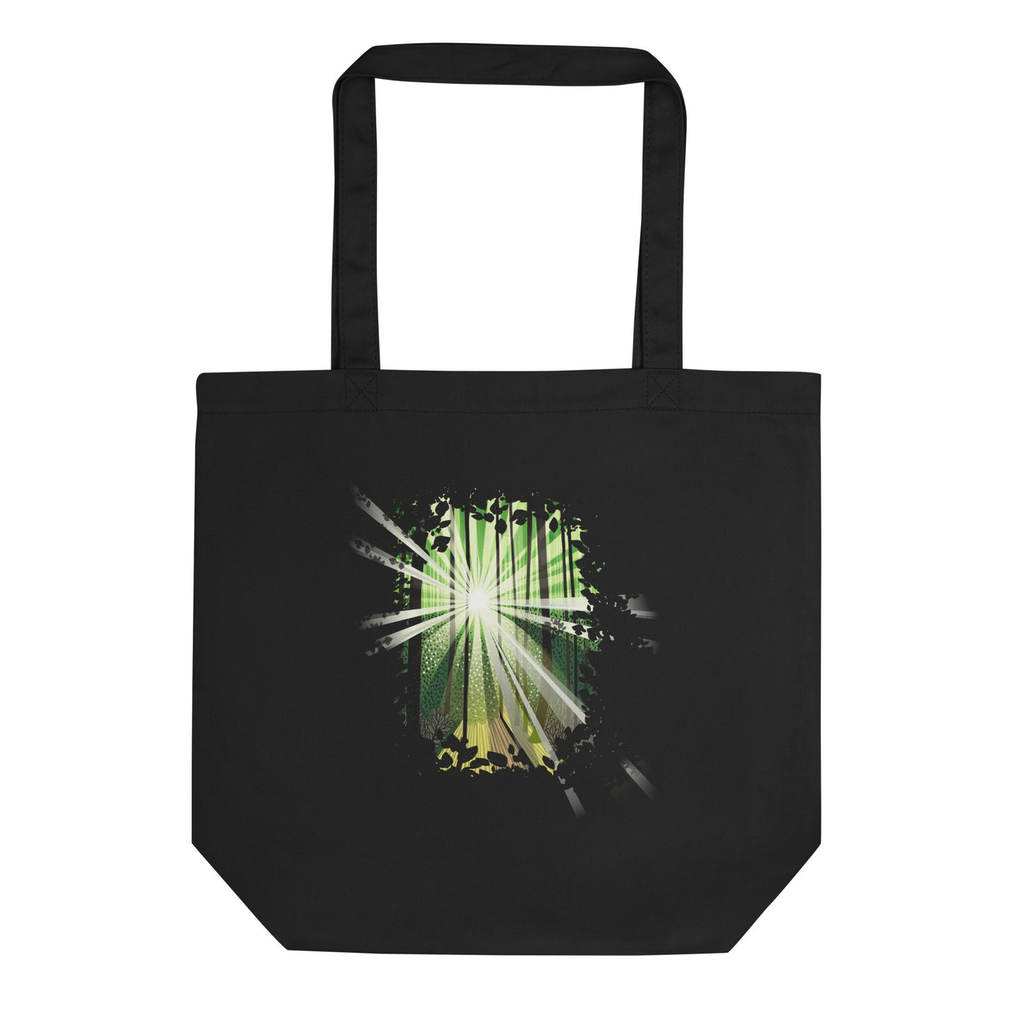 Eco Tote Bag - Komorebi - Black