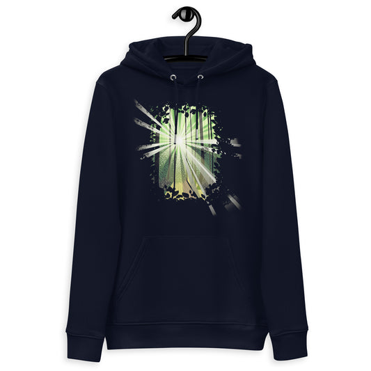 Eco hoodie - Komorebi - Dark Unisex