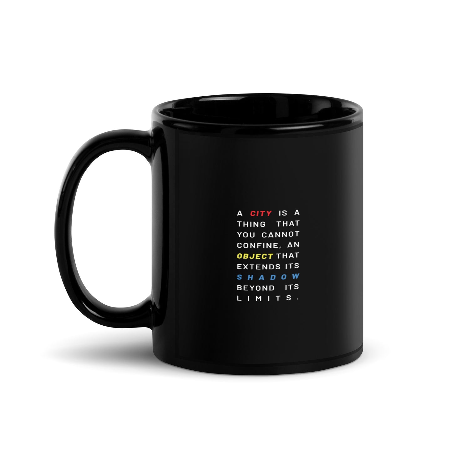 Mug - City Soul - Black Glossy