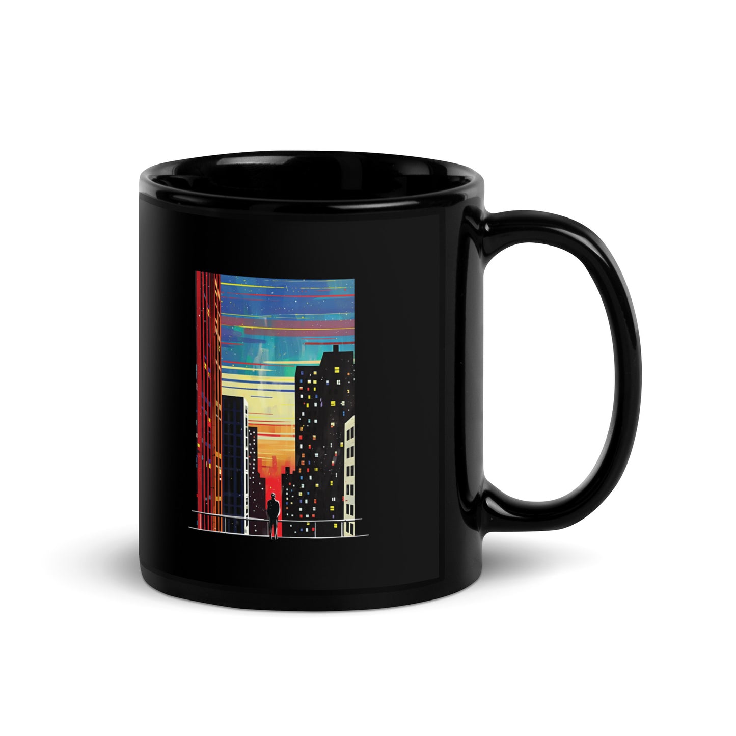 Mug - City Soul - Black Glossy