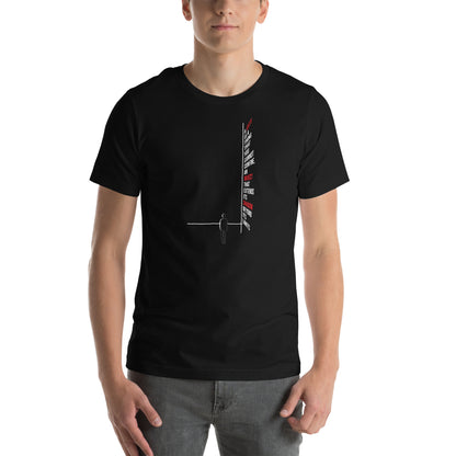 T-Shirt - City Shadow - Black Unisex